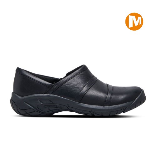 Dámské Sálové Boty Merrell Encore Moc 4 Leather Černé (CZ. CDSOT)